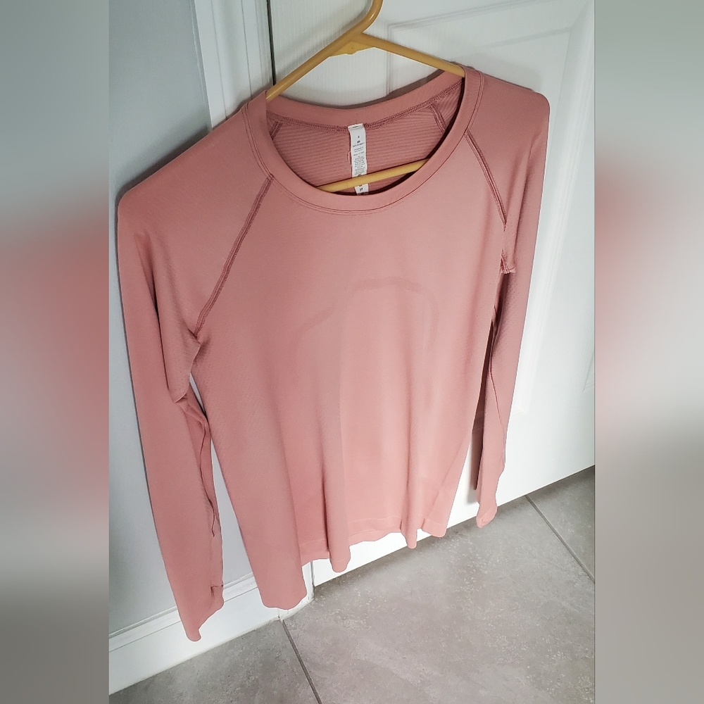 Lululemon Swiftly long sleeve top Pink Pastel